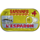 Lespadon Sardines In Vegetable Oil - Chilli 125g