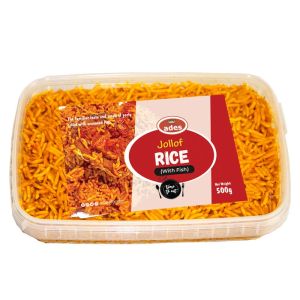 Ades Jollof Rice with Fish 400g
