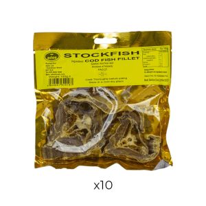 Ades Stockfish Cod Fillet 100g x 10