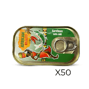 African Beauty Sardines In Chilli x 50