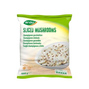 Ardo  Frozen Sliced Mushroom 1kg