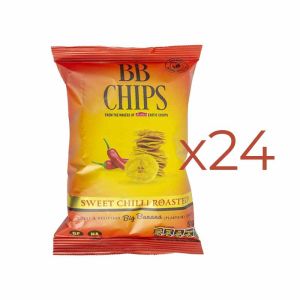 Asiko Big Banana Chips - Sweet Chilli 50g X 24