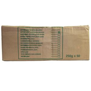 Frozen Sweet Bitter Leaf/Ndole Box 250g X 50