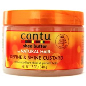Cantu Natural Hair Define & Shine Custard 12Oz