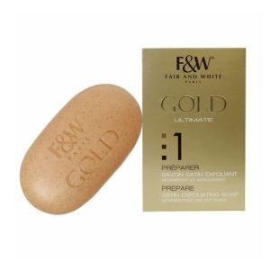 Fair & White Gold Satin Exfoliating Soap 200g (Fng03)