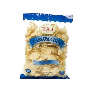 Cassava Chips Saltedn Taj 250g
