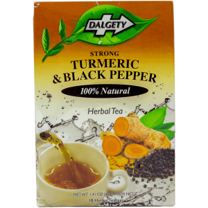 Dalgety Tumeric & Black Pepper Tea 40g