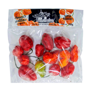 Frozen Hot Pepper (Scotch Bonnet) 200g