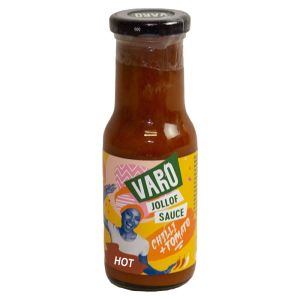Varo Jollof Sauce Chilli & Tomatoes Hot 220g