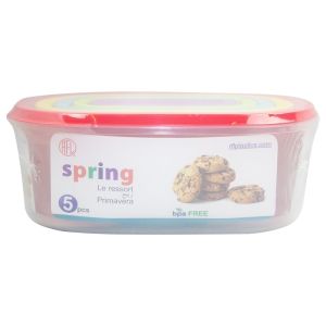 Spring Rectangular Container 5PCS (925442)