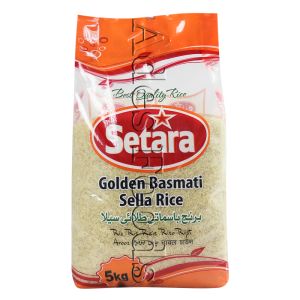 Setara Golden Sella Basmati Rice 5Kg