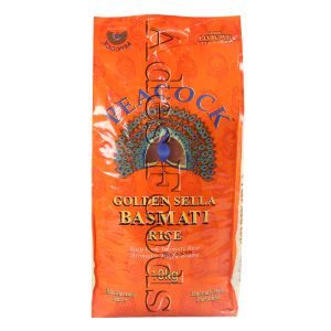 Peacock Golden Sella Basmati Rice 10Kg