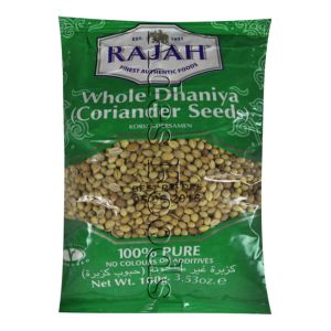 Rajah Dhaniya Whole Coriander Seeds 100g