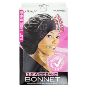 Bonnet 3.5 Inch Wide XL Black (2194wbla)