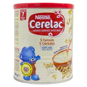 Cerelac Infant 5 Cereals With Milk 400g
