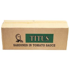 Titus Sardines In Tomato Sauce 125g X 48