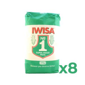 Iwisa Maize Meal 2.5Kg x 8