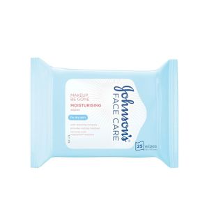 Johnson's makeup gone wipes face care 25's