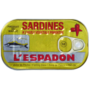 Lespadon Sardines In Vegetable Oil - Chilli 125g