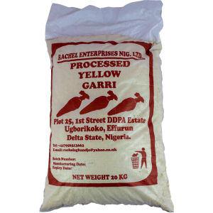 Racheal Yellow Gari 20kg