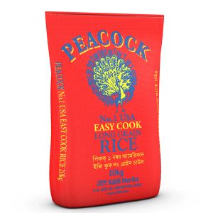 Peacock Easy Cook Rice 20Kg