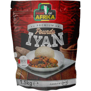 Pride Of Africa Pounded Yam 1.5 Kg