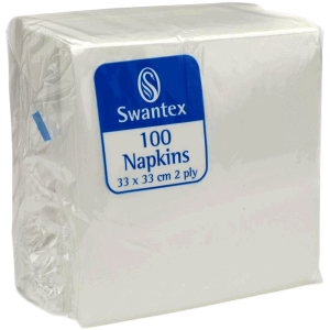 Swantex Cream Napkin 33 X 33cm 2ply - 100 pcs