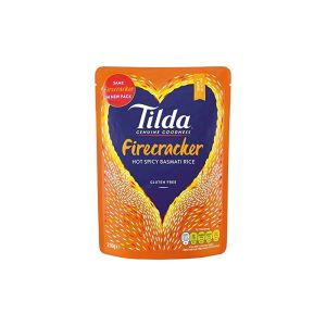 Tilda Steamed Hot Basmati Firecracker 250g