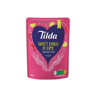 Tilda Steamed Sweet Chilli & Lime 250g