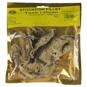 Ades Stockfish Tusk Steaks 100g