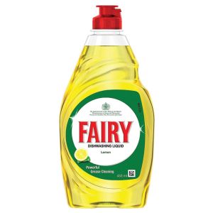 Fairy Washing Up Liquid Lemon 433ml